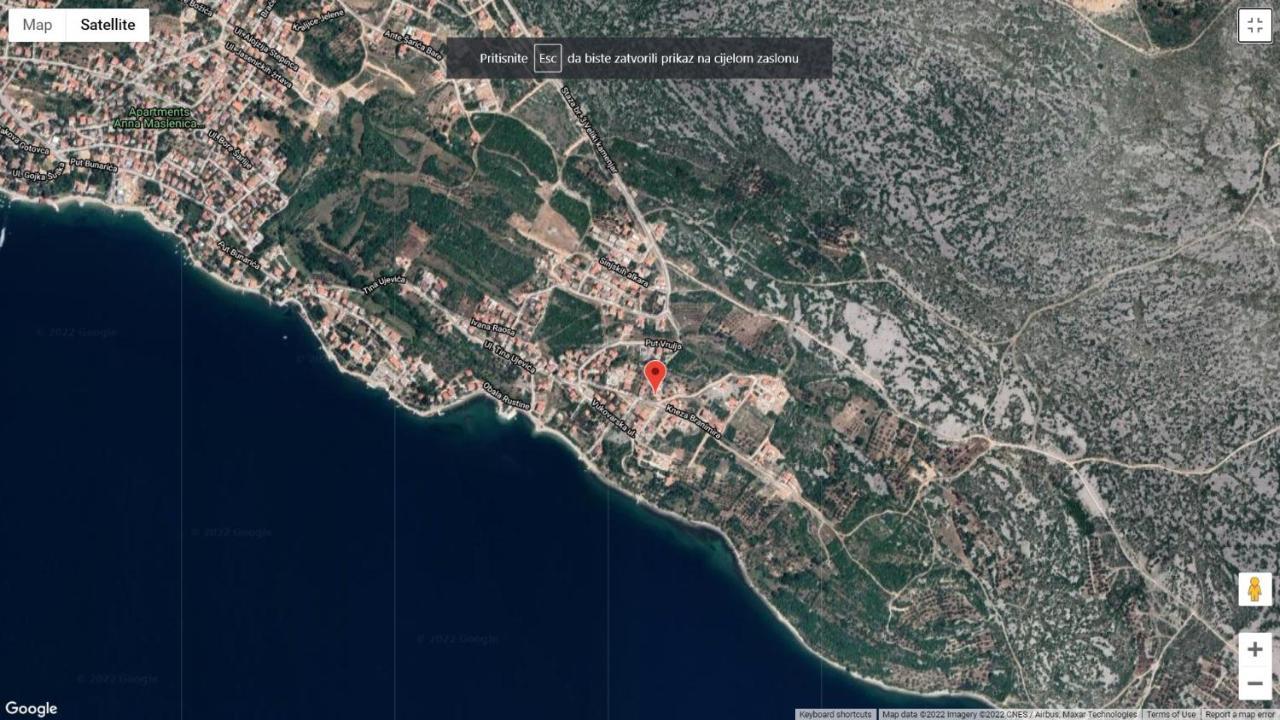 Danisacroatia Appartement Maslenica Buitenkant foto